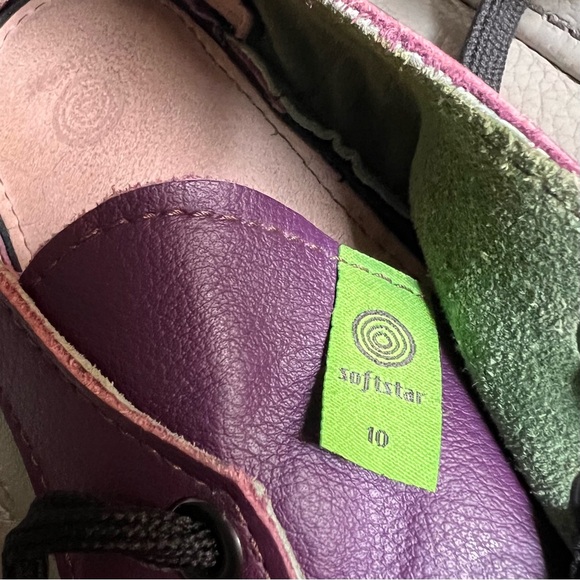 Softstar Dash RunAmoc Shoes Sz 10 Wide Leather Lightweight Running Socks Vibram - Picture 5 of 13